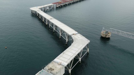 徳山下松港下松地区桟橋（-19m）渡橋部上部工事（2023度）