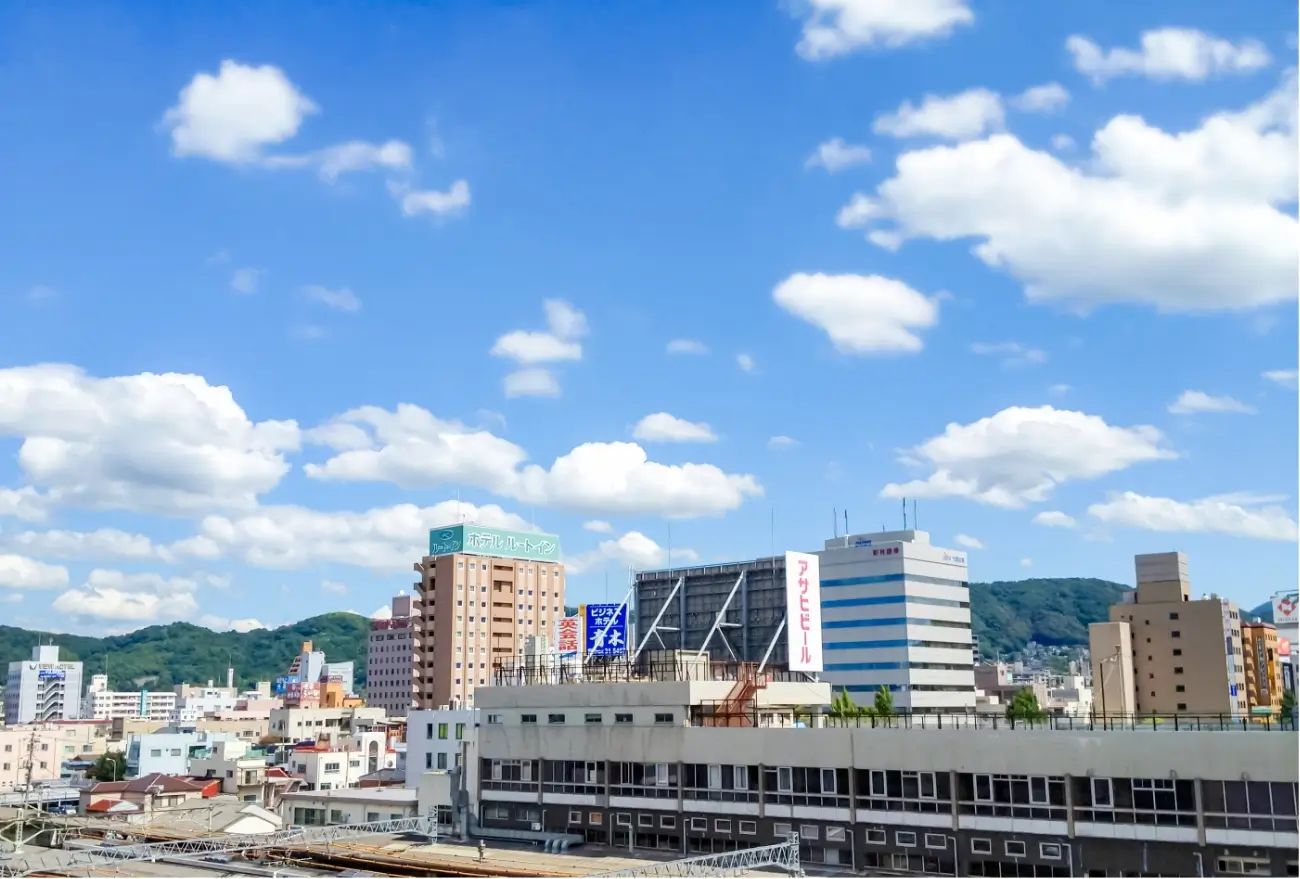 街並みの風景